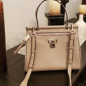 NWT-Michael Kors Jasmine Satchel- Truffle/Beige Color